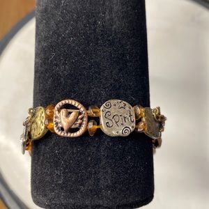 Shine, Spirit, Soul and Fly Bracelet